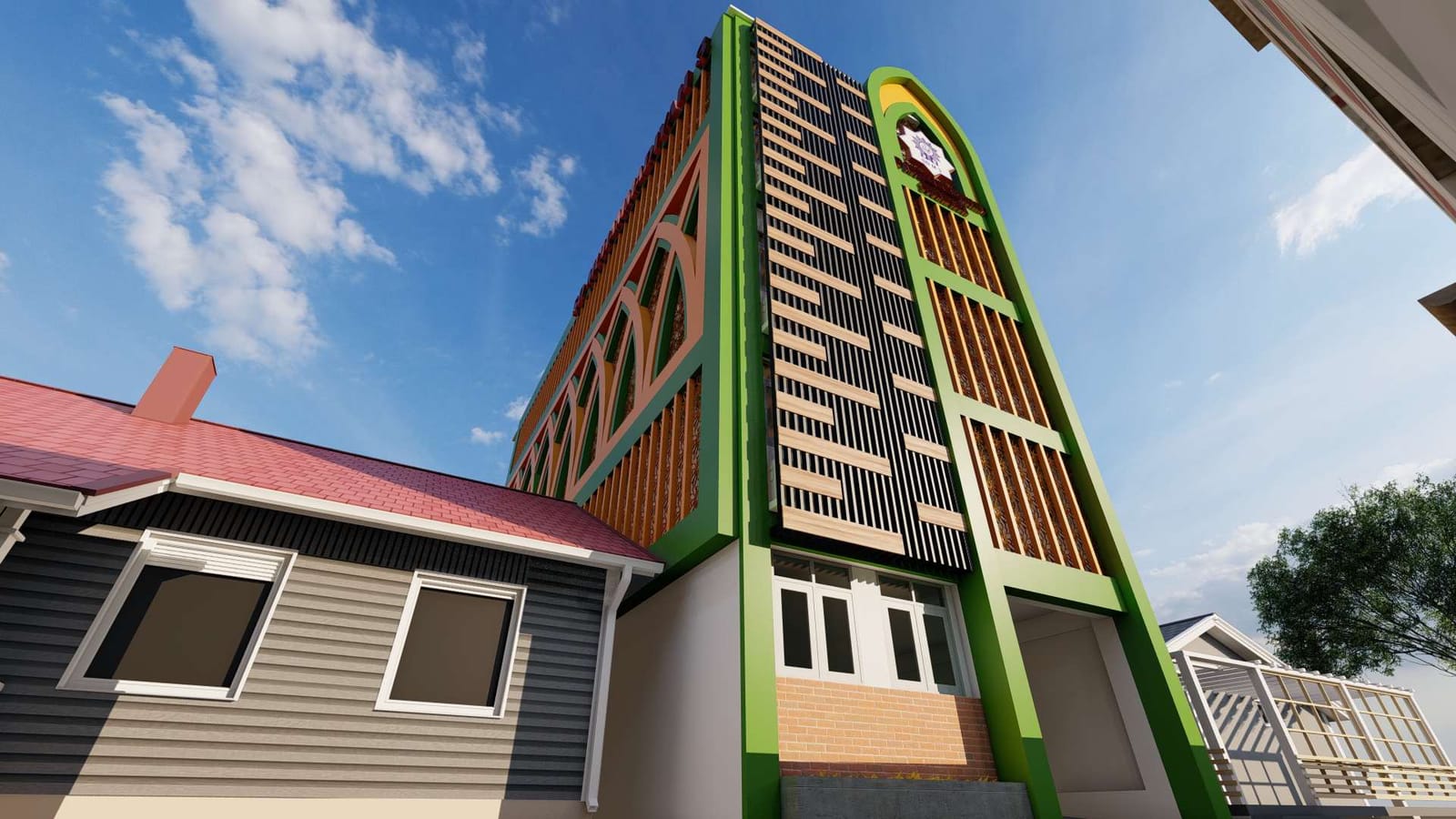 Gedung Baru SD Muhammadiyah 3 Surabaya (5 Lantai) - foto 3