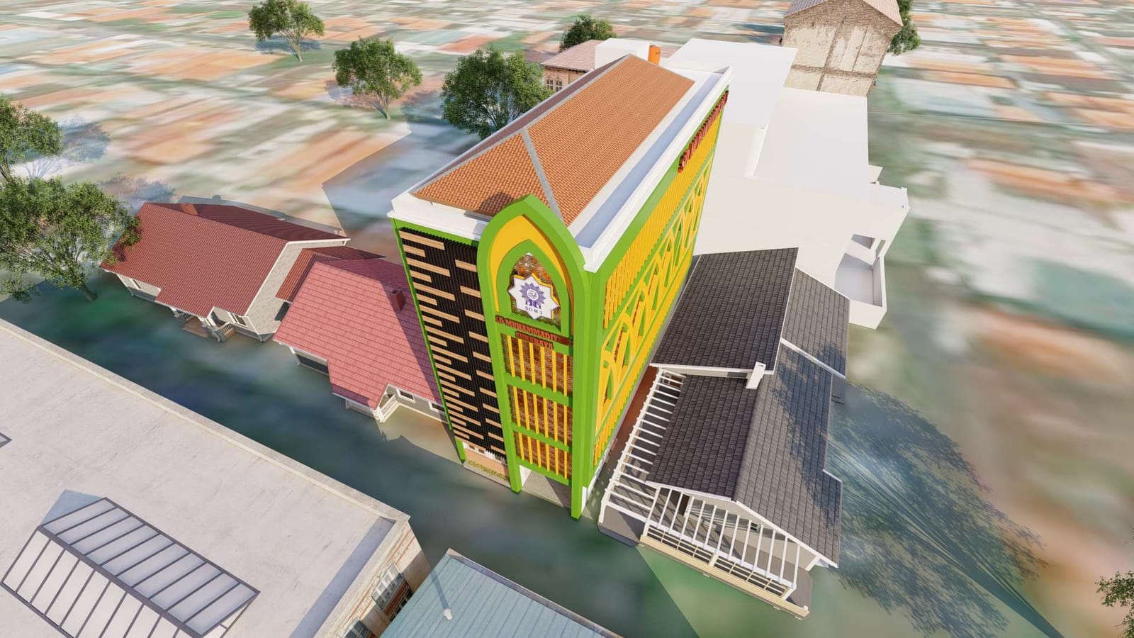 Gedung Baru SD Muhammadiyah 3 Surabaya (5 Lantai) - foto 4