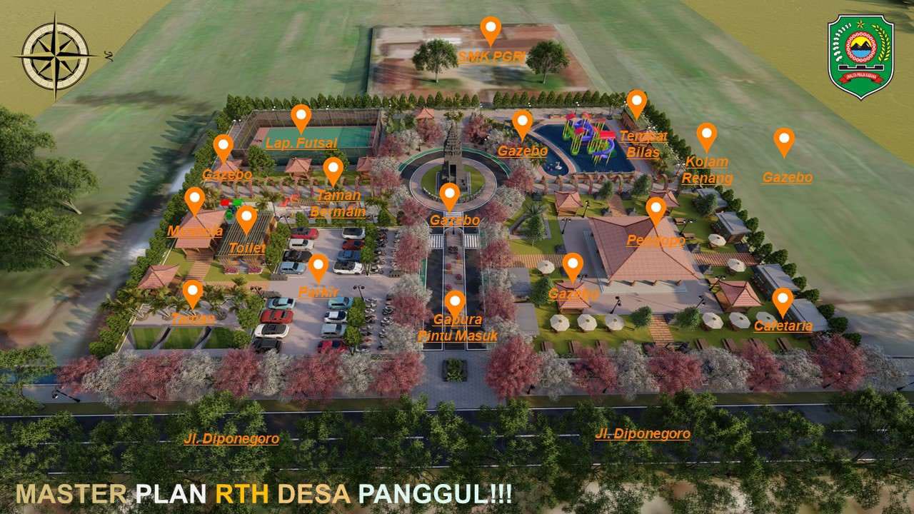 Masterplan RTH Desa Panggul - foto 2