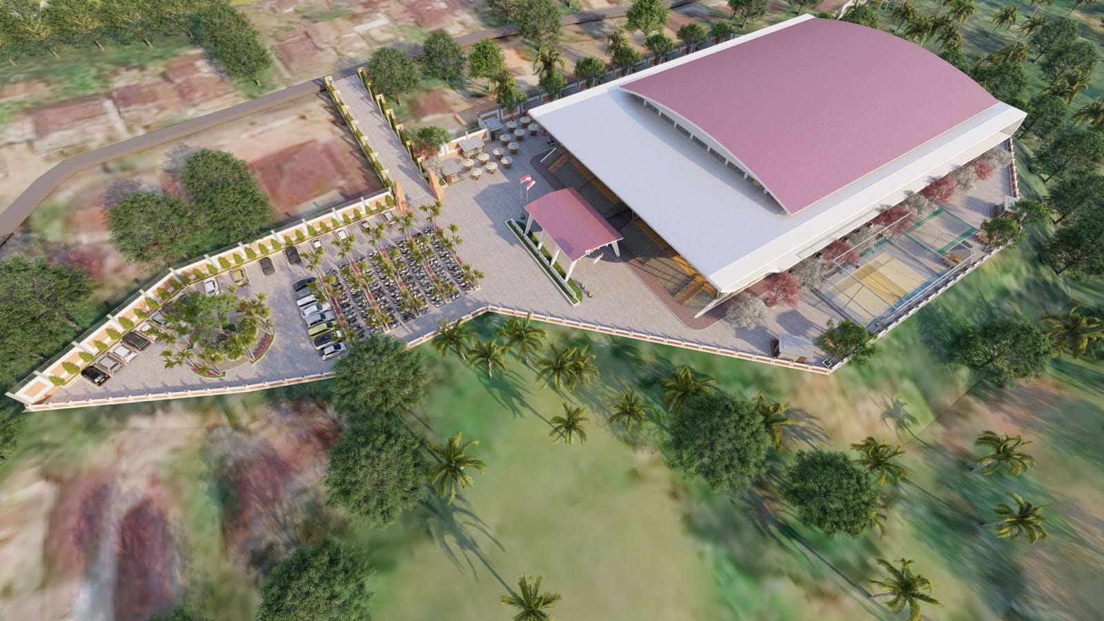 Feasibility Study Sport Center Kec. Watulimo (Alternatif 2)