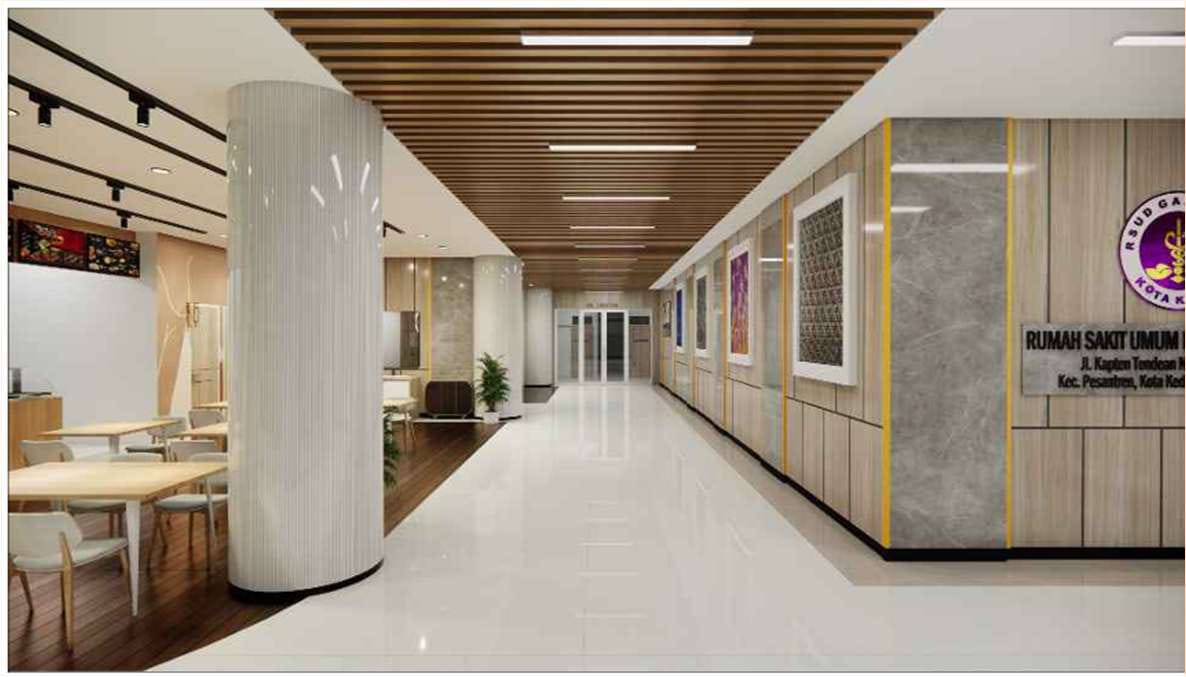 Perencanaan Pembangunan Gedung I RSUD Gambiran (Interior)
