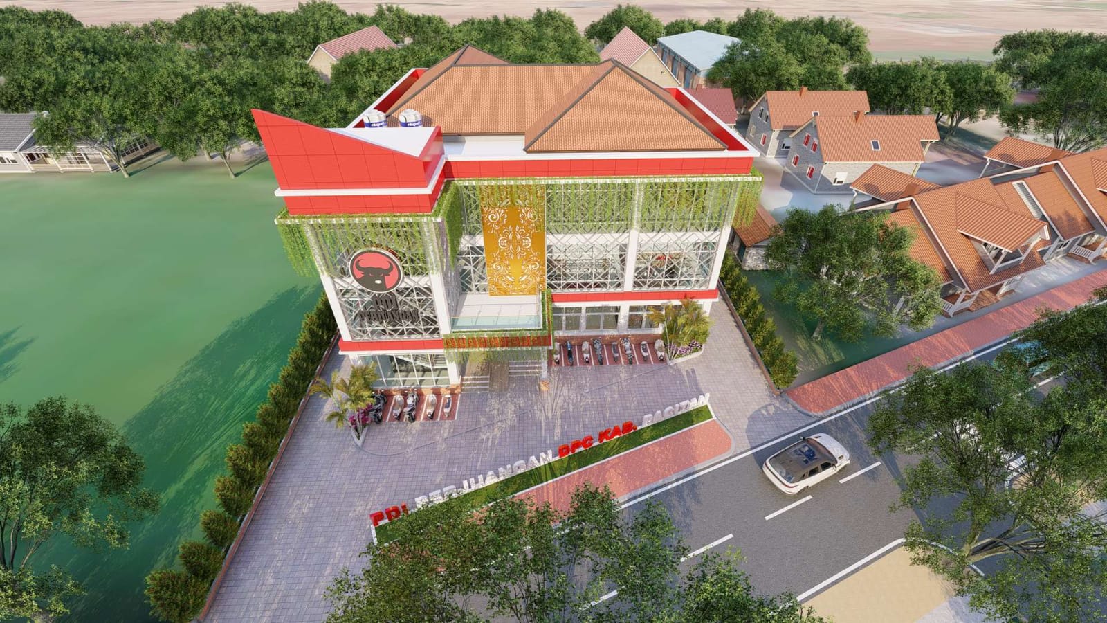 Perencanaan Kantor PDI-Perjuangan DPC Pacitan