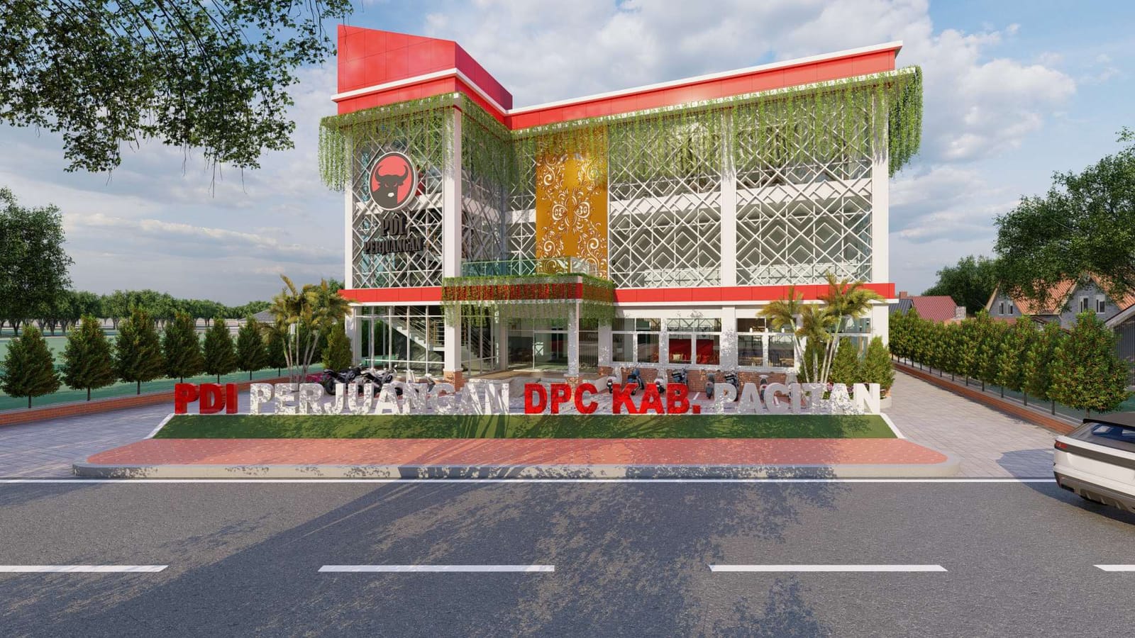 Perencanaan Kantor PDI-Perjuangan DPC Pacitan - foto 3